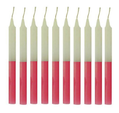 1 Kg De Vela Palito - 33 Velas De Fábrica De 18cm - Quilo