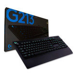 Teclado Gamer Logitech Prodigy G213 Qwerty Español Rgb Usb