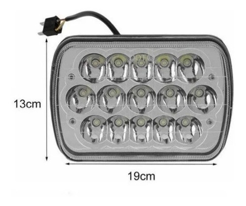 Faro Led Avec 45w De 7x6 Adaptables, Jeep Cherokee Wrangler  Foto 3