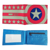 Cartera Capitán America Pvc Marvel Avengers