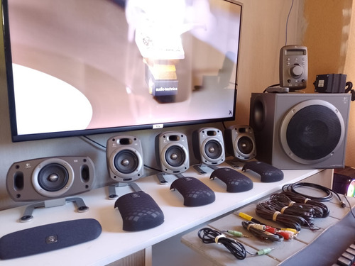 Equipo De Música Home Cinema Logitech Z-680 Alta Gama 