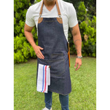 Delantal De Cocina Gastronómico Asador De Jean Unisex