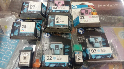 Cartuchos De Impresora Vencidos Hp  Lexmark Canon Lote X 8