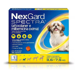 Nexgard Spectra Antipulgas E Carrapatos Cães De 3,6 A 7,5 Kg