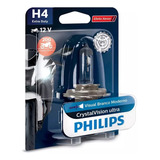 Lâmpada Philips Crystal H4 35w Suzuki Yes 125 Cargo 2012-13