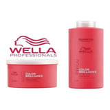 Wella Invigo Color Brilliance Shampoo 1l + Máscara 500ml