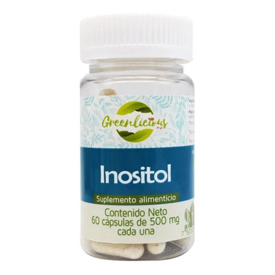 Inositol 60 Cápsulas Greenlicious 500 Mg | MercadoLibre