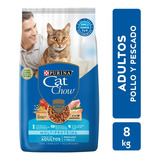 Cat Chow Adulto Pescado 8 Kg