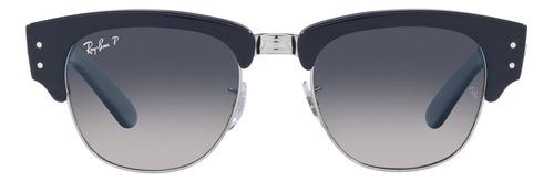 Lentes De Sol Rb0316s Mega Clubmaster Azul Ray-ban