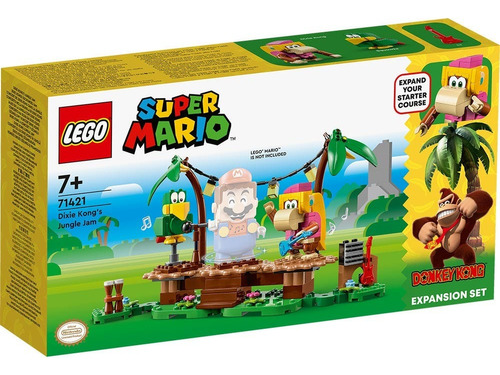 Lego Set De Expansión: Jaleo En La Jungla Con Dixie Kong Cantidad De Piezas 174 Versión Del Personaje Mario Bros