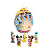 Dedoches Disney Mickey Bonecos No Ovo - Lider Brinquedos