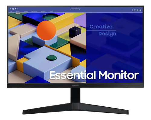 Samsung Monitor Plano 24  Ips 75hz 5ms Hdmi Vga Freesync