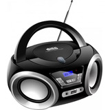 Radio Som Toca Cd Player Portátil Boombox Usb Radio Fm Bt