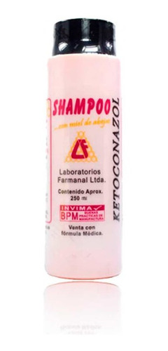 Shampoo Ketokonazol 250ml - mL a $116