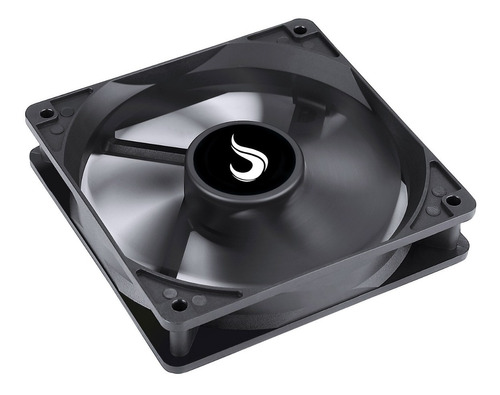 Kit 4 Cooler Fan Para Gabinete 120mm Rise Black Rm-bk-01-fb