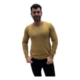 Blusa De Lã Menzo Gola V Masculina