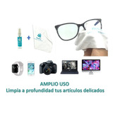 Kit Limpieza Lentes Transitions Gafas Spray+paño Microfibra