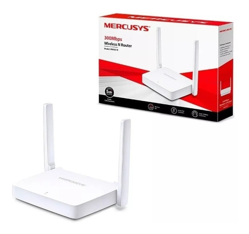 Kit 10 Roteador Tp Link Mercusys 300mbps Wifi Wireless 2 Ant