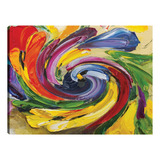 Cuadro Decorativo - Twister De Pigmento Pintado