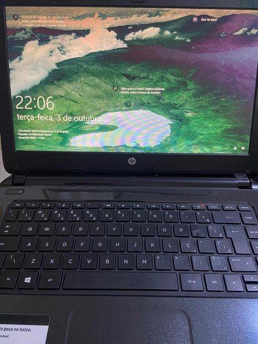 Notebook Hp 14-r052br - Intel Core I5 - 12 Gb Ram - Ssd