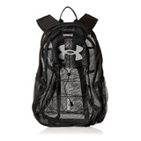 Mochila De Malla Under Armour Hustle, (001) Negro Blanco, Ta