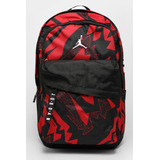 Mochila Jordan Air Original Con Etiquetas Roja Con Negro