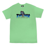 Polera Thrasher Modelo Leopard Mag Mint