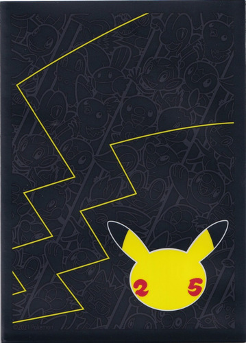Pokemon Tcg! Sleeves - Pikachu - Celebrations Oficiales