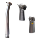 Turbina Dental Con Luz Led Alto Torque 200 Pushbutton 3spray