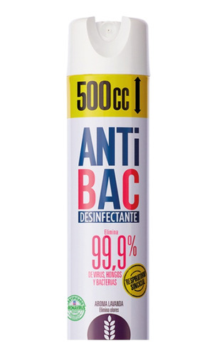 Aromatizador/neutralizador 500 Cc Antibac Lavanda