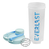 Vaso Shaker Everlast Mezclador Proteína 700 Ml Gym Deportes