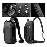 Bolsa De Ombro Masculina Bolsa De Viagem Anti-roubo Usb