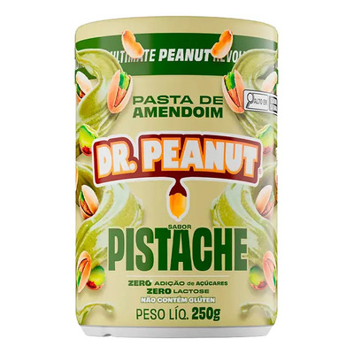Pasta De Amendoim Pistache Com Whey Dr. Peanut 250g