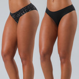 Pack 2x Bikini Sin Costuras Mujer Flores 25206-2