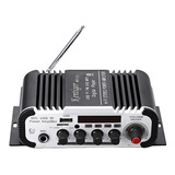 Mini Amplificador Estéreo Com Rádio Fm - Kentiger Hy-v11