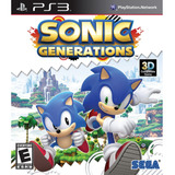 Sonic Generations Midia Fisica Ps3 - Loja Campinas