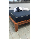 Cama Casal Com Pés De 40cm 138x188x40 Penafort