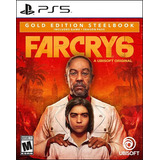 Far Cry 6 Steelbook Gold Edition Para Playstation 5