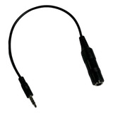 Adaptador Plug Hembra 6.5 A Mini Plug Trrs Microfono Celular