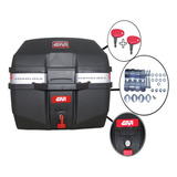 Baú Bauleto Universal 27l Givi Em 27m  Monolock Trafic Preto