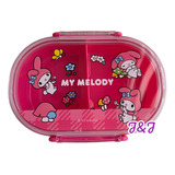 My Melody Topper Con División Para Comida O Snack Hermoso