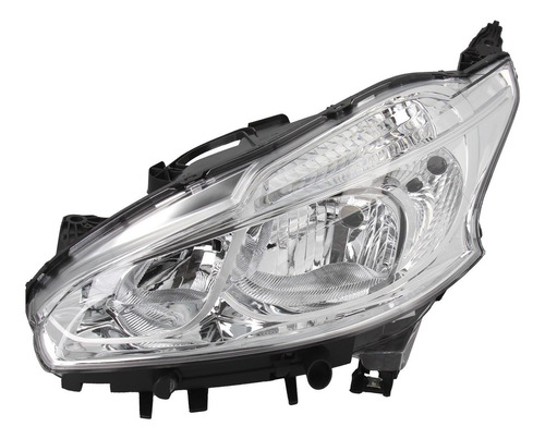 Optica Sin Led Izquierdo Peugeot 208 13/16