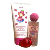 Set Rosita La Fresita Colonia+crema+brillo Labial