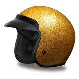 Daytona Helmets D O T Cruiser - Gold Metal Flake