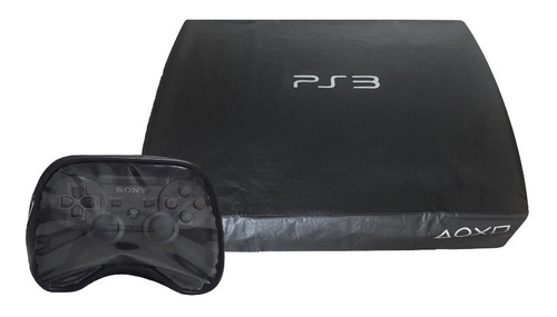 Funda Antipolvo Ps3 + Funda Para Joystick - Ecocuero - Jc