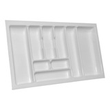 Cubiertero Plástico Blanco Para Cajón Modulo 80 71x47 Cm 