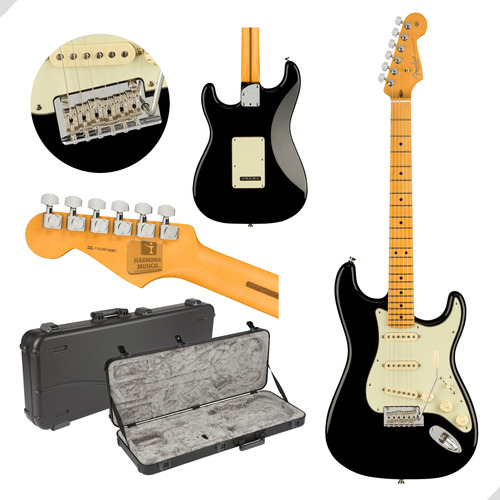 Guitarra Fender American Professional Ii Stratocaster Black