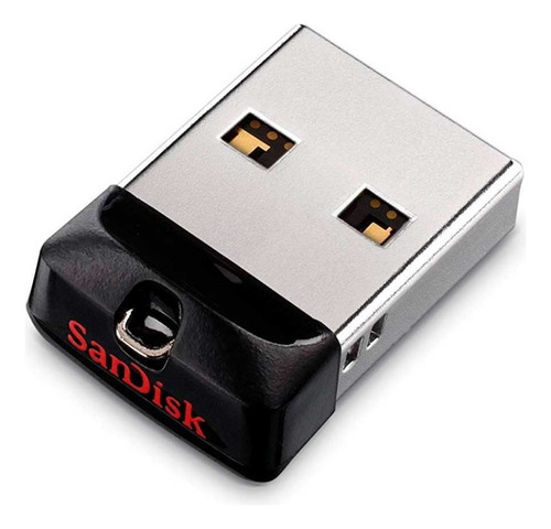 Pendrive Sandisk Cruzer Fit 32gb 2.0 Preto