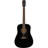 Guitarra Acústica Fender Cd-60s Dreadnought Nogal Negra