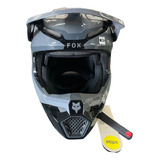 Casco Fox V1 Bnkr Moto Enduro Motocross